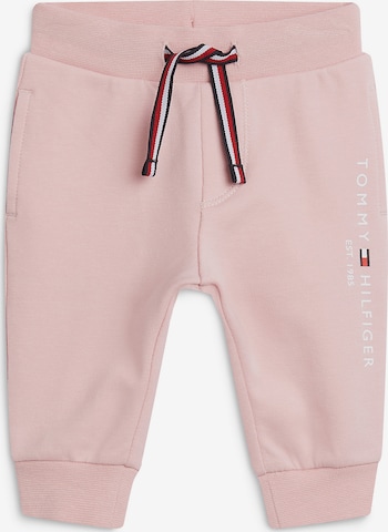 TOMMY HILFIGER Tapered Trousers in Pink: front