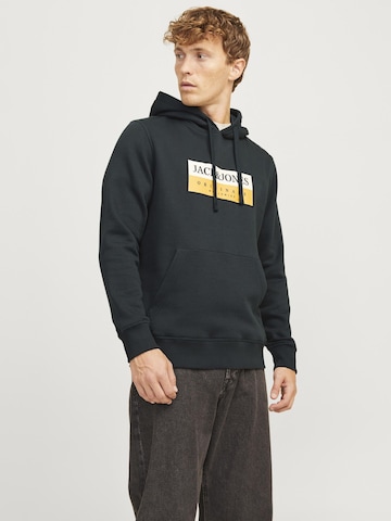 JACK & JONES Sweatshirt i sort: forside