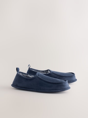 Next Slipper i blå