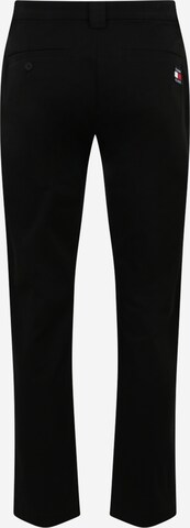 Coupe slim Pantalon chino 'Dad' Tommy Jeans en noir