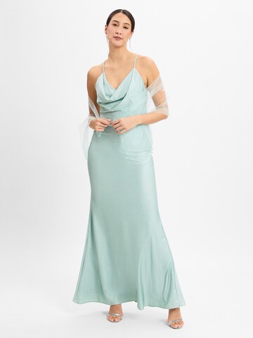 Unique Evening dress in Blue: front