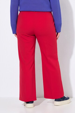 MIAMODA Wide Leg Hose in Rot
