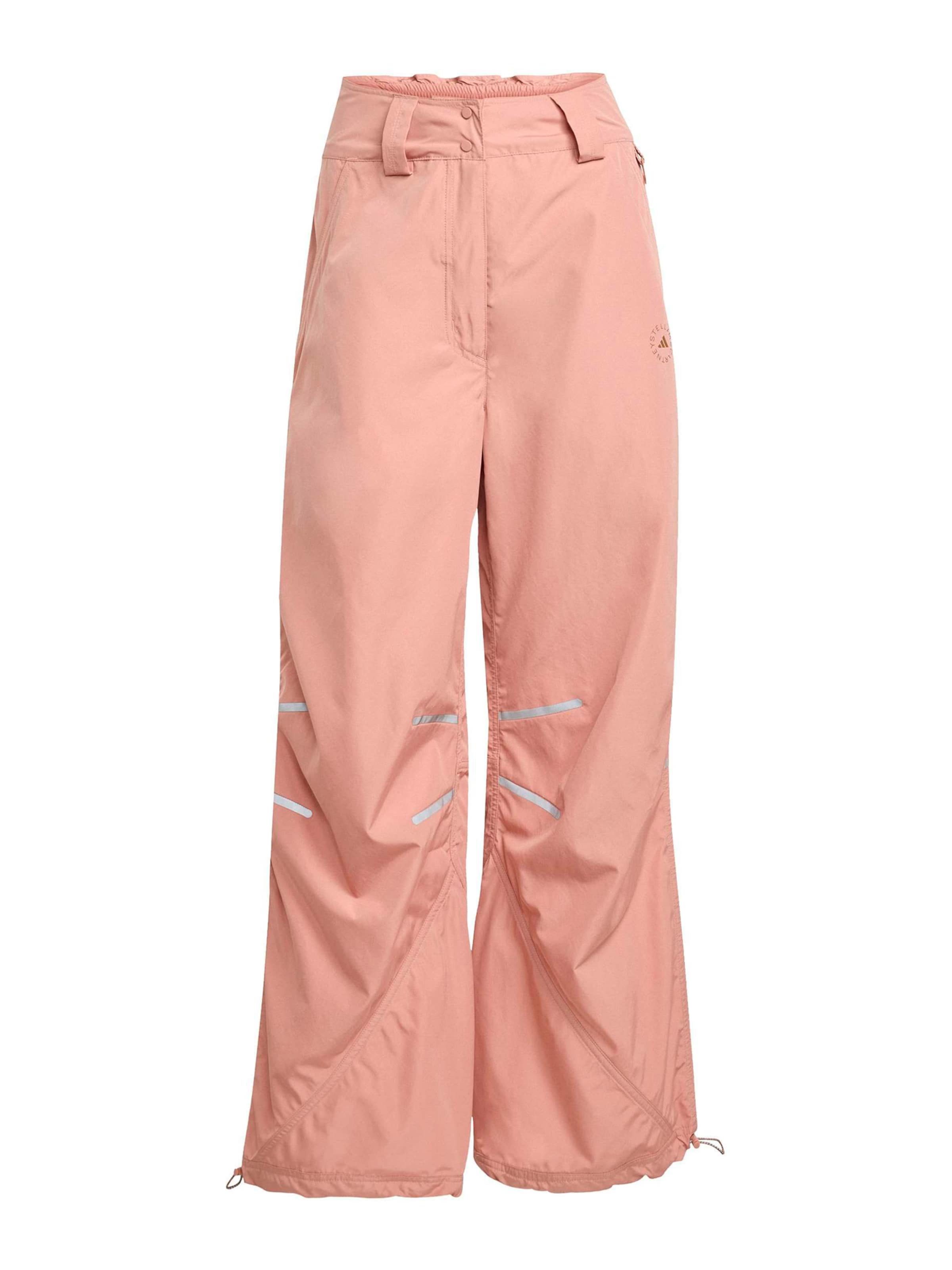 ADIDAS BY STELLA MCCARTNEY Avar lõige Spordipüksid, värv roosa: eest vaates