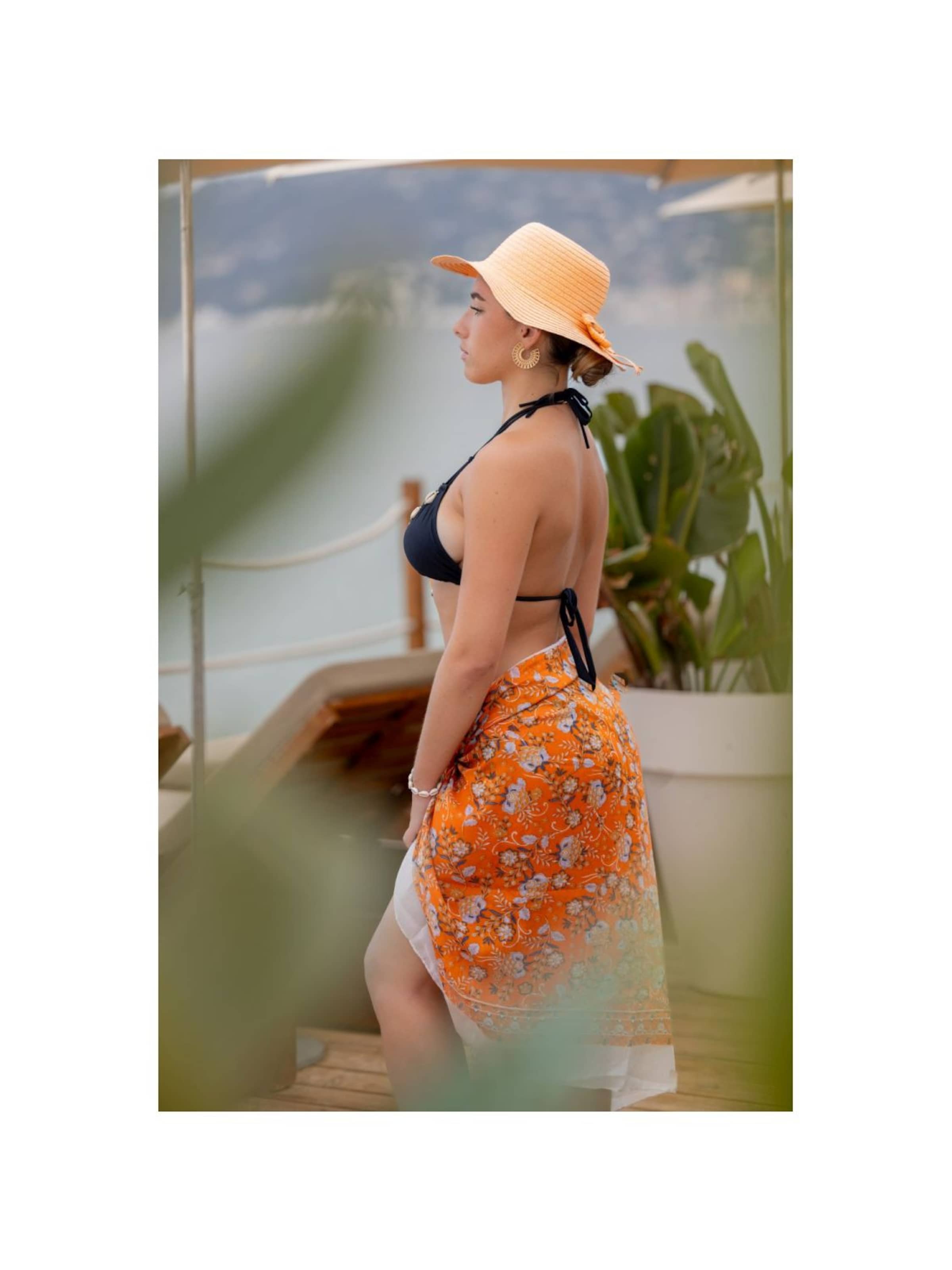 alberto cabale Skirt 'GIORDANA' in Orange