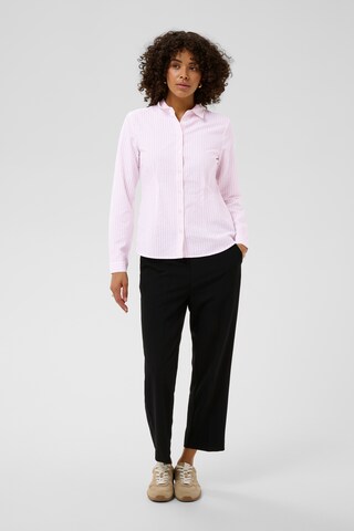 T-shirt Kaffe en rose
