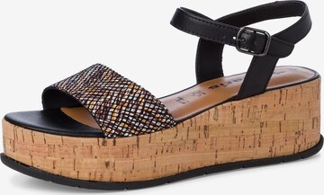 TAMARIS Sandals in Mixed colors: front