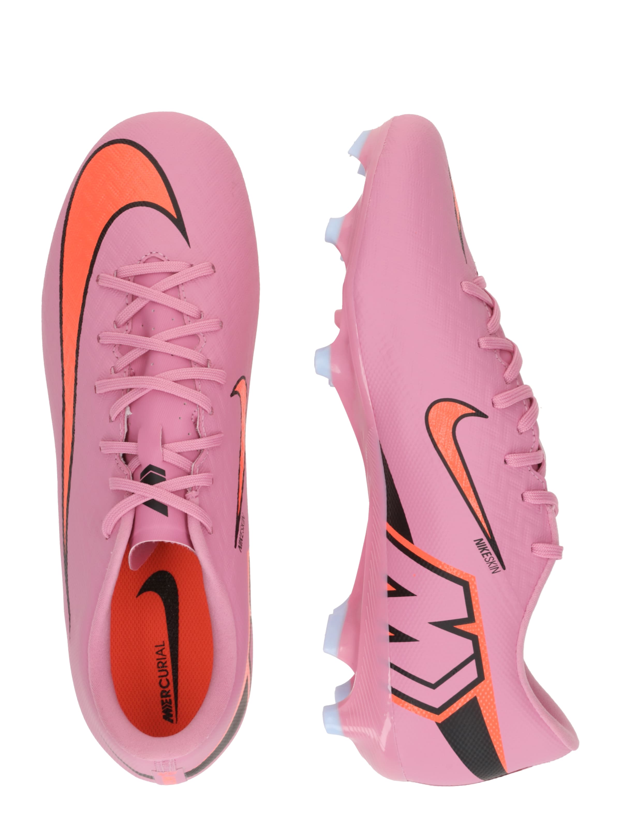 rozā NIKE Futbola apavi 'Mercurial Vapor 16 Academy'