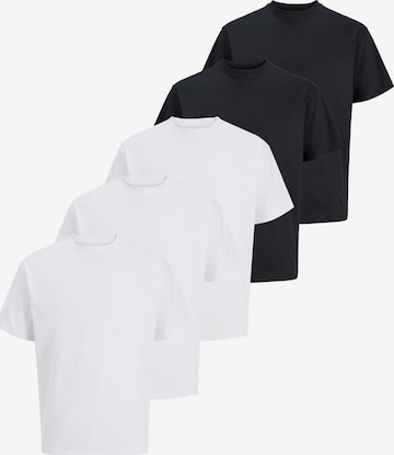 JACK & JONES Shirt 'Organic Relaxed' in Black: front