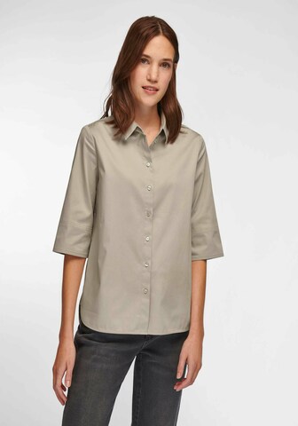 DAY.LIKE Blouse in Grey: front