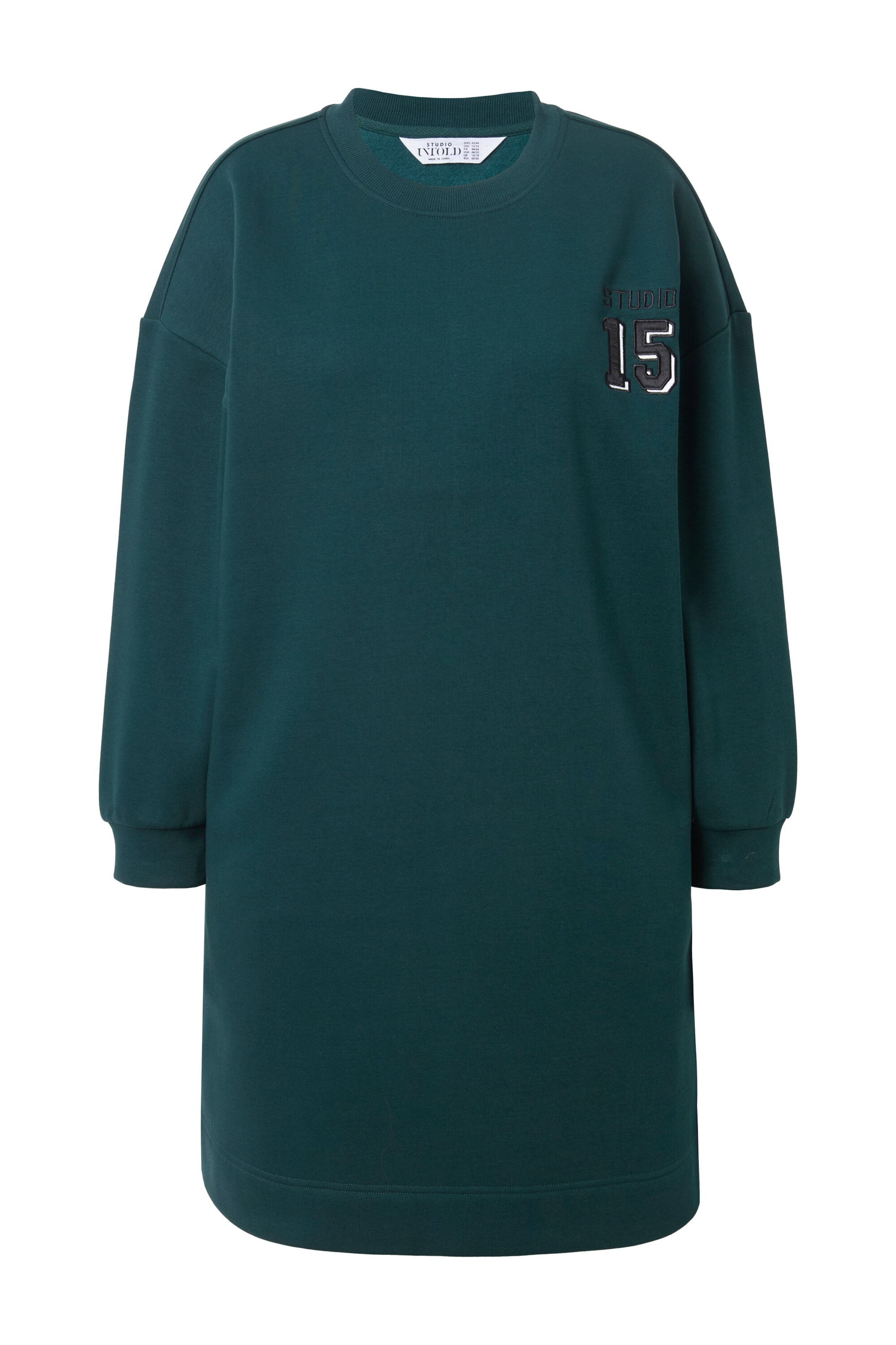Studio Untold Oversized dress in Green: front