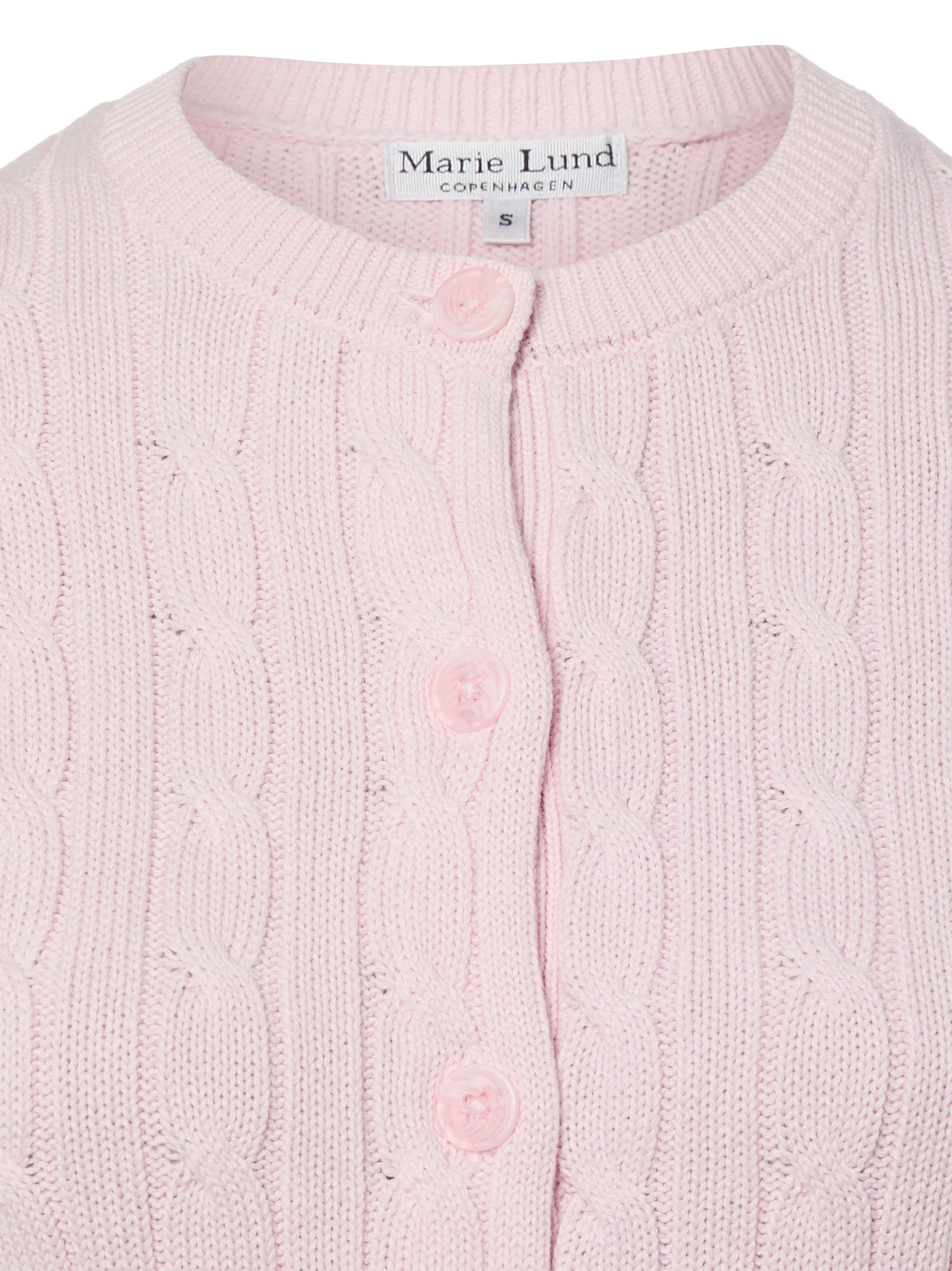 Cardigan Marie Lund en rose