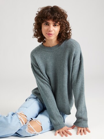 PIECES Pullover 'NUNA' i blå: forside