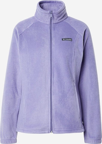 COLUMBIA - Casaco de velo funcional 'Benton Springs™' em roxo: frente