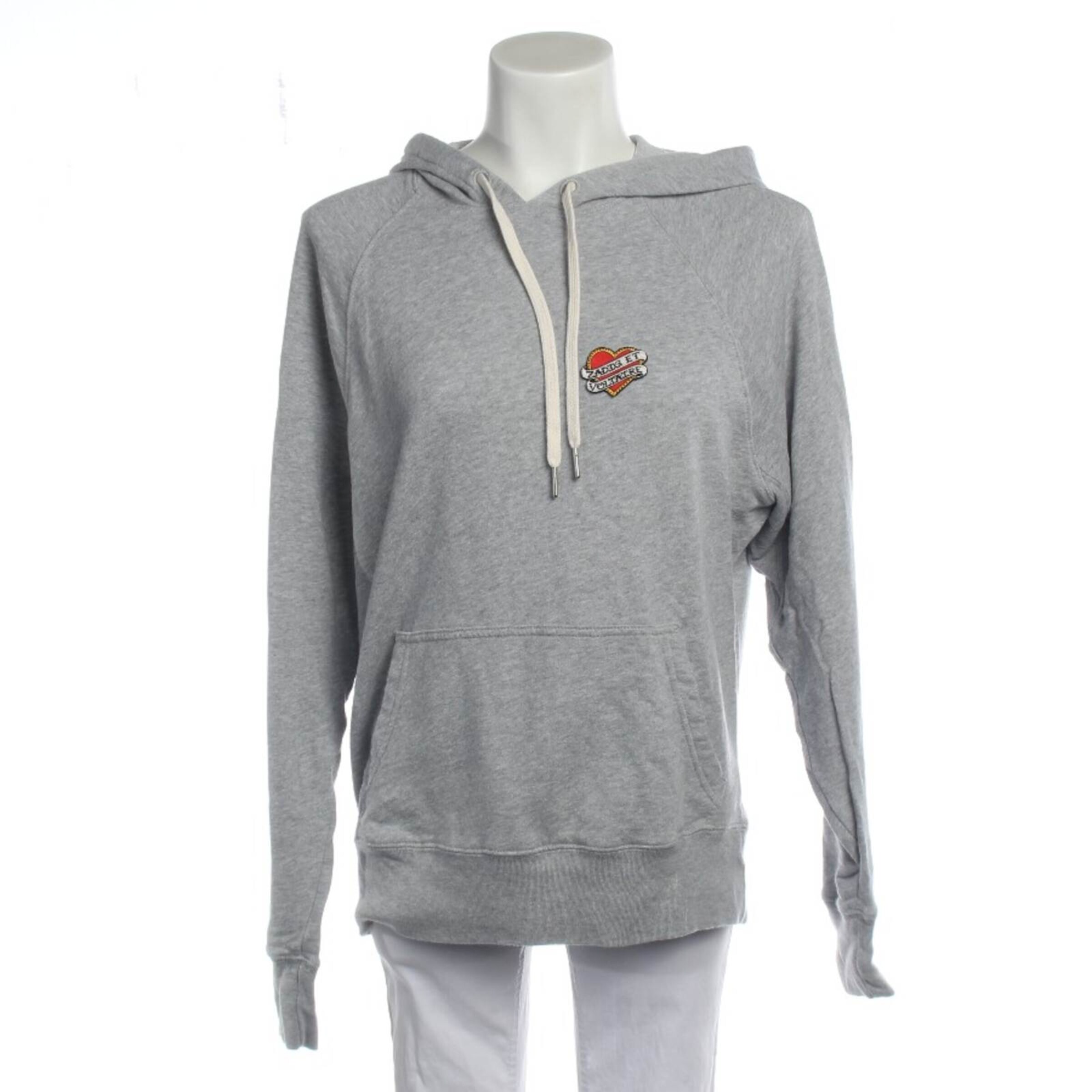 Zadig & Voltaire Sweatshirt / Sweatjacke in M in hellgrau, Produktansicht