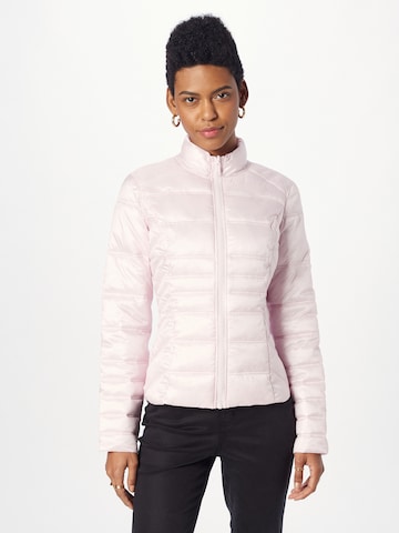 GUESS Демисезонная куртка 'Janis' в Ярко-розовый: спереди