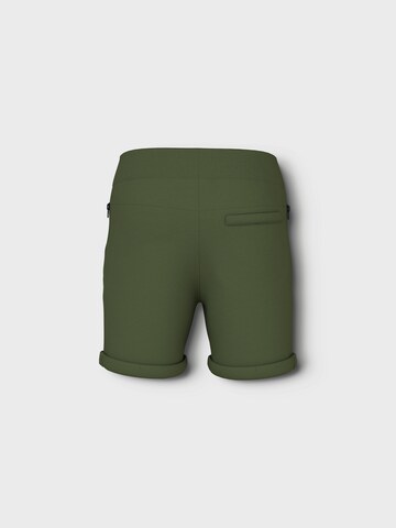 NAME IT Normalny krój Spodnie 'Vimo' w kolorze zielony