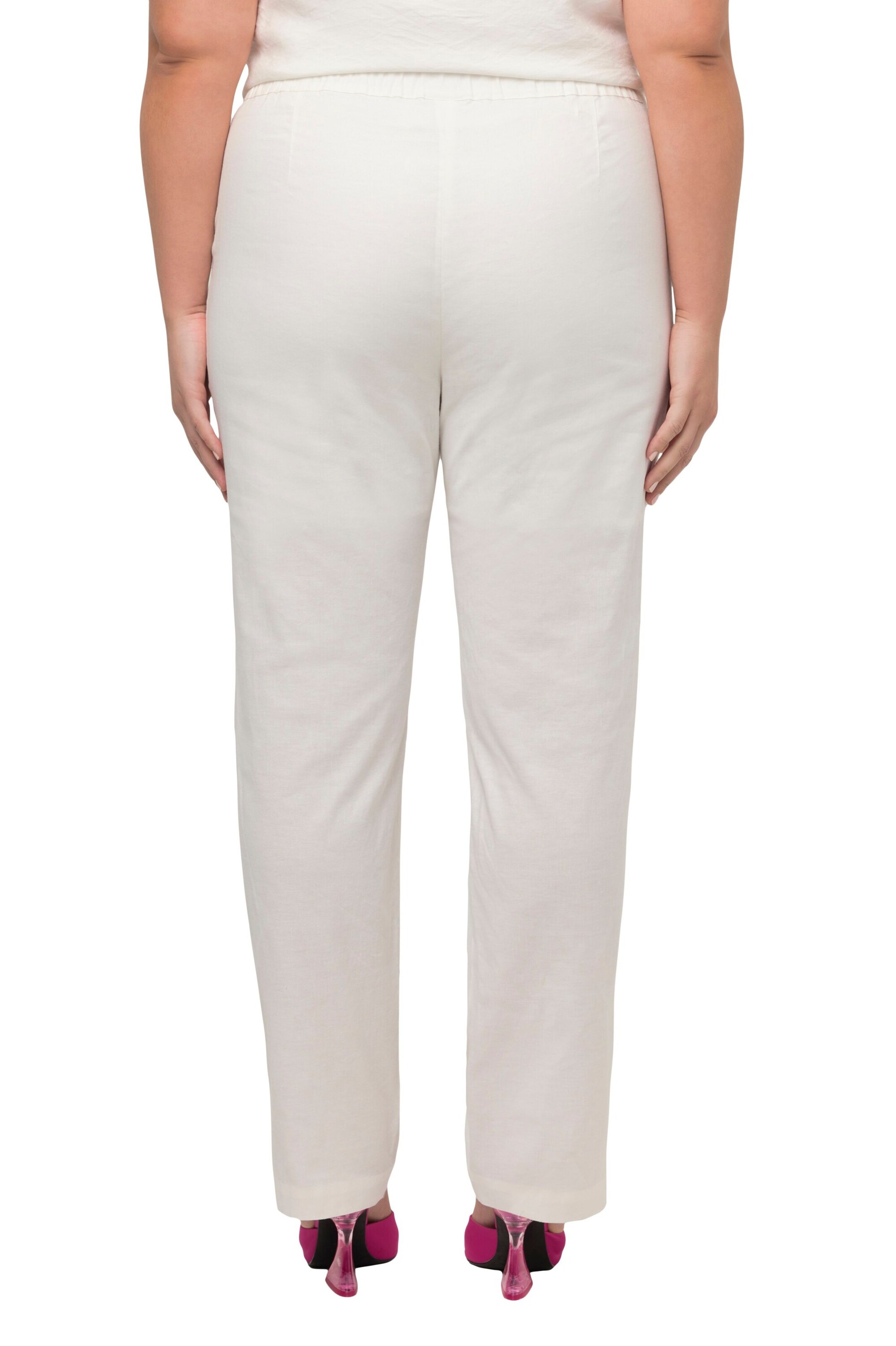 Regular Pantalon Ulla Popken en blanc
