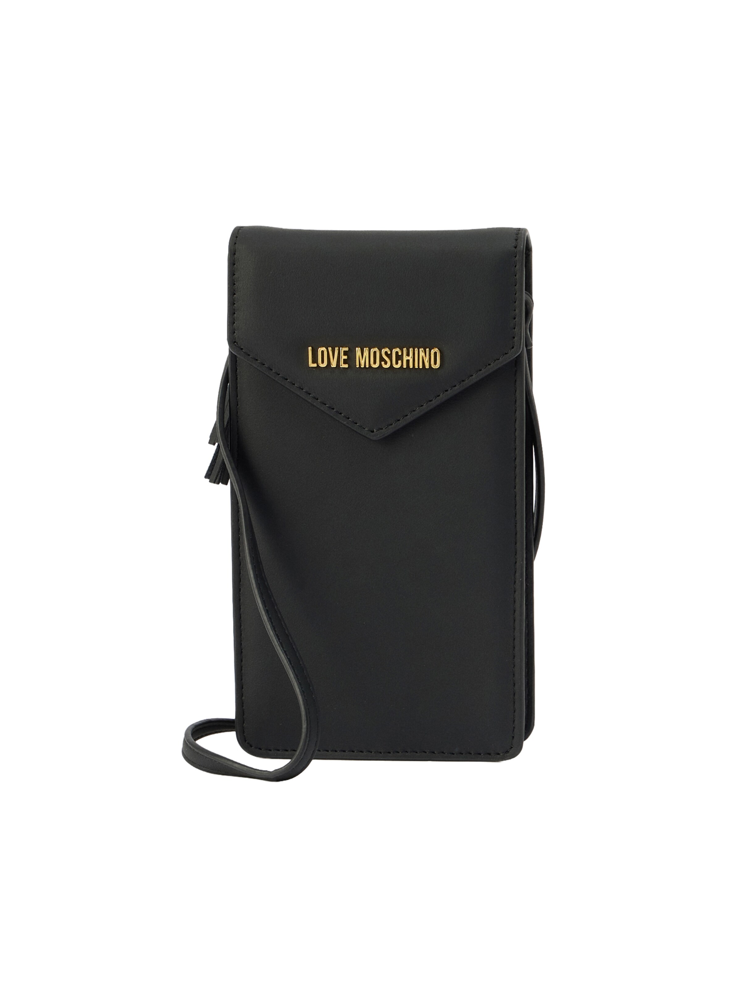 Sac à bandoulière Love Moschino en noir : devant