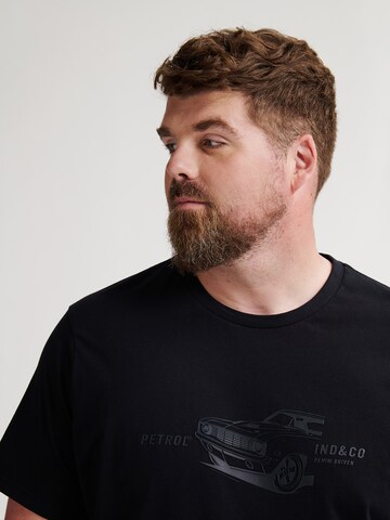 Petrol Industries T-shirt 'Classic' i svart