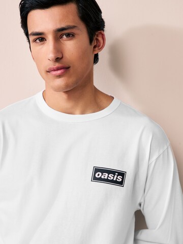 T-Shirt 'Oasis' Next en blanc