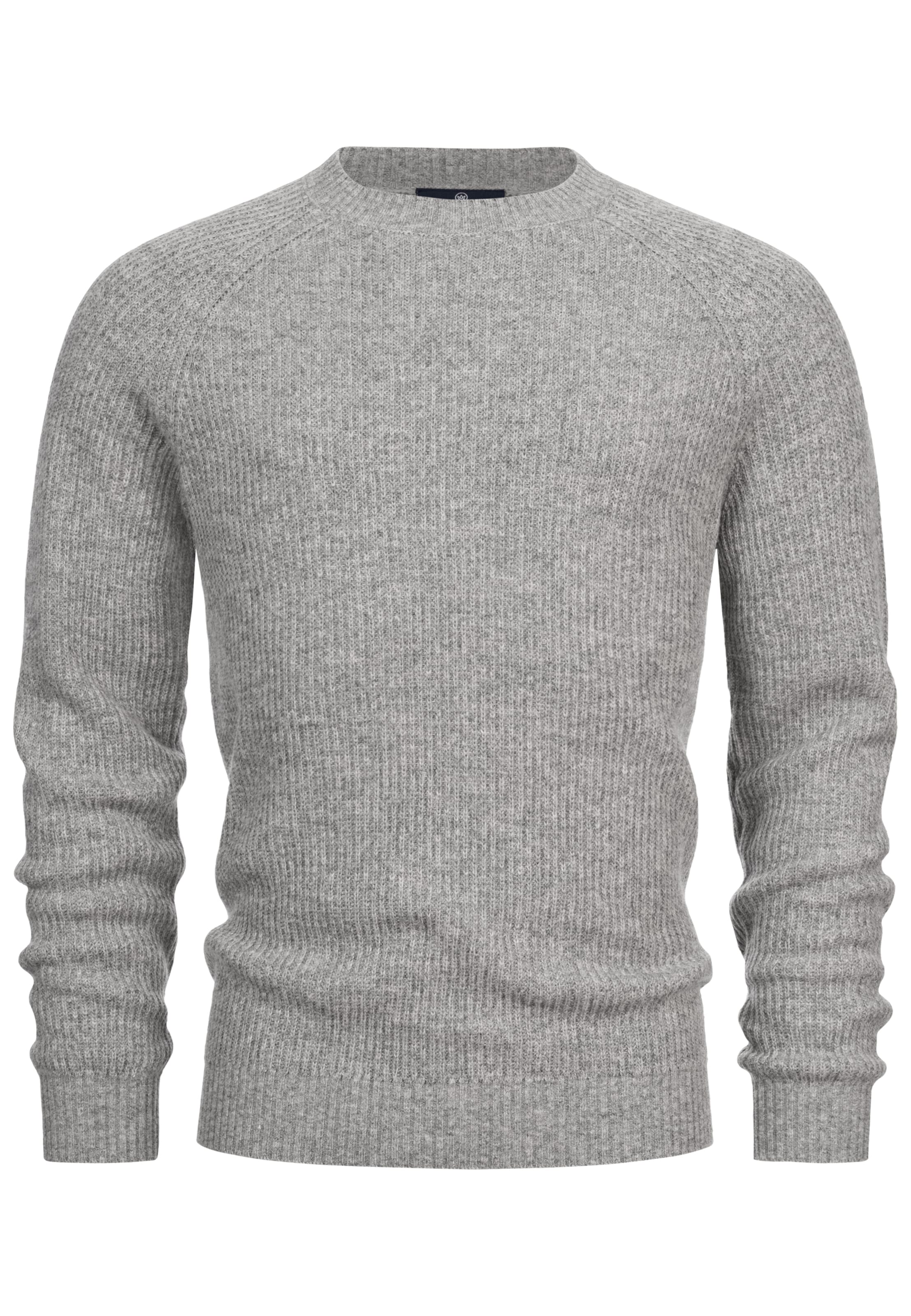 Kronstadt Trui ' Dorsey ' in Grijs: voorkant