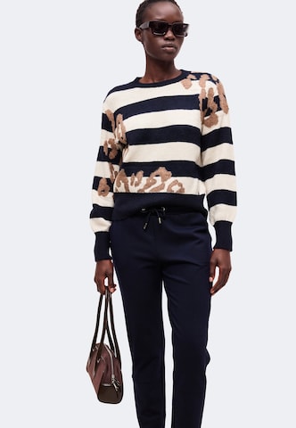 monari Slimfit Kalhoty – modrá