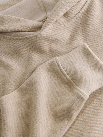 Next Pullover i overstørrelse i beige