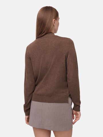 DANISH ENDURANCE Sweater 'Heritage Merino Cashmere' in Brown