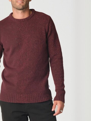 Klitmøller Collective - Jersey ' Aage ' en rojo: frente