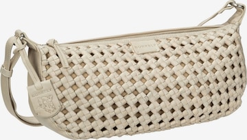 Burkely Crossbody Bag 'Brave Braidie' in White: front