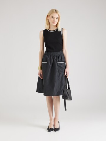 Marc Cain - Vestido em preto: frente