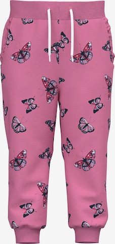 NAME IT Tapered Broek 'Tasja' in Roze: voorkant