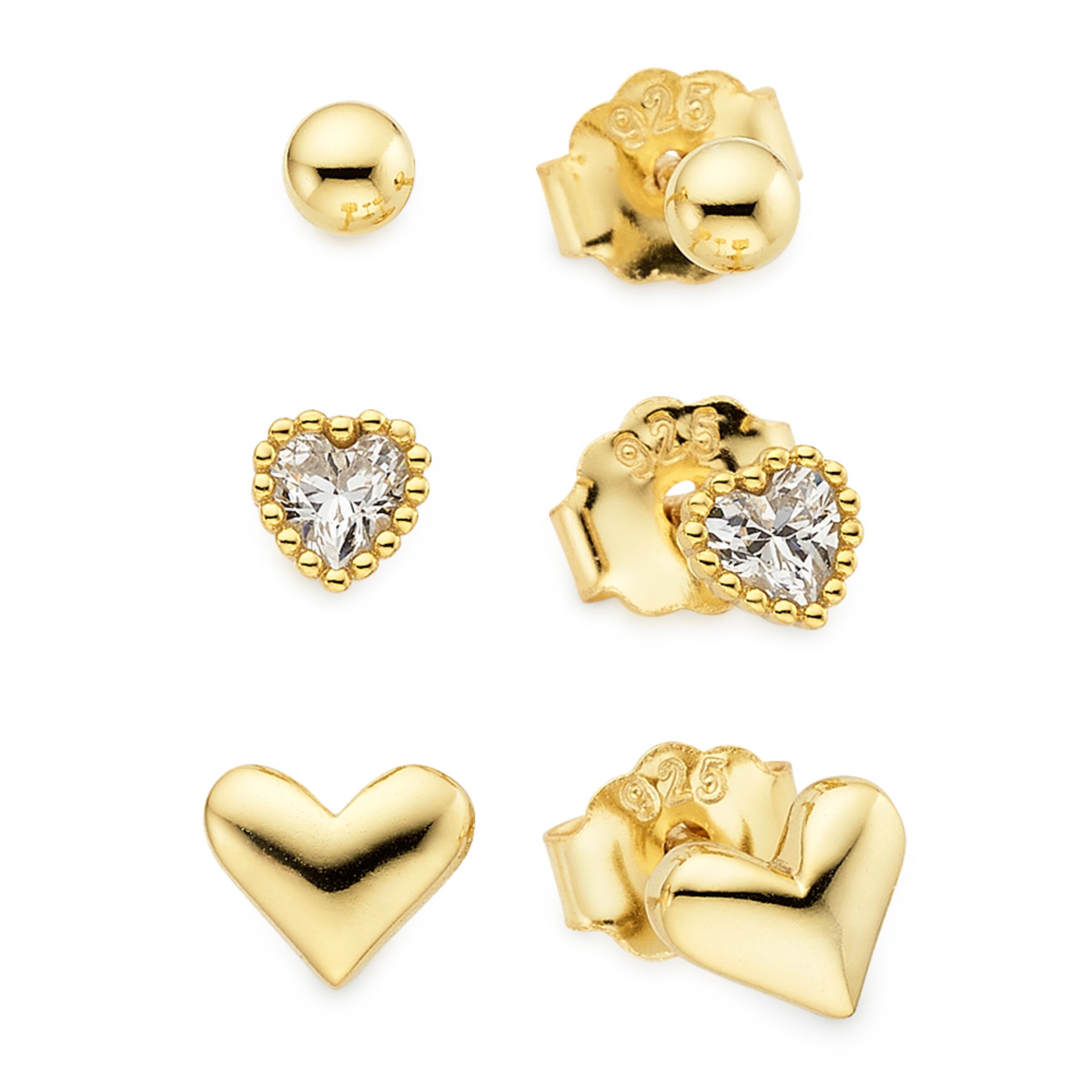 FIRETTI Earrings in Gold: front
