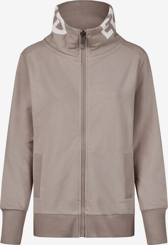 Elbsand Zip-Up Hoodie 'Alvis' in Beige: front