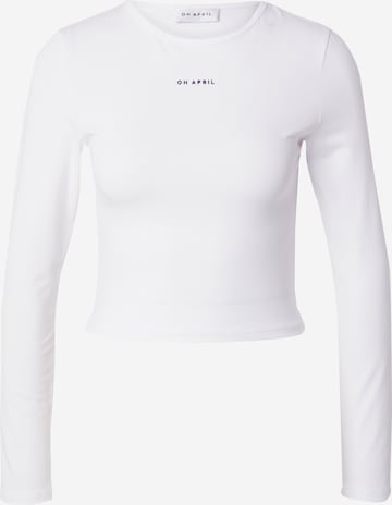 OH APRILMajica 'Ica' - bijela boja: prednji dio