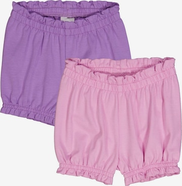 Fred's World by GREEN COTTON Regular Stoffshorts '2er-Pack' in Lila: predná strana