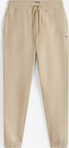 Tommy Jeans Trousers in Beige: front