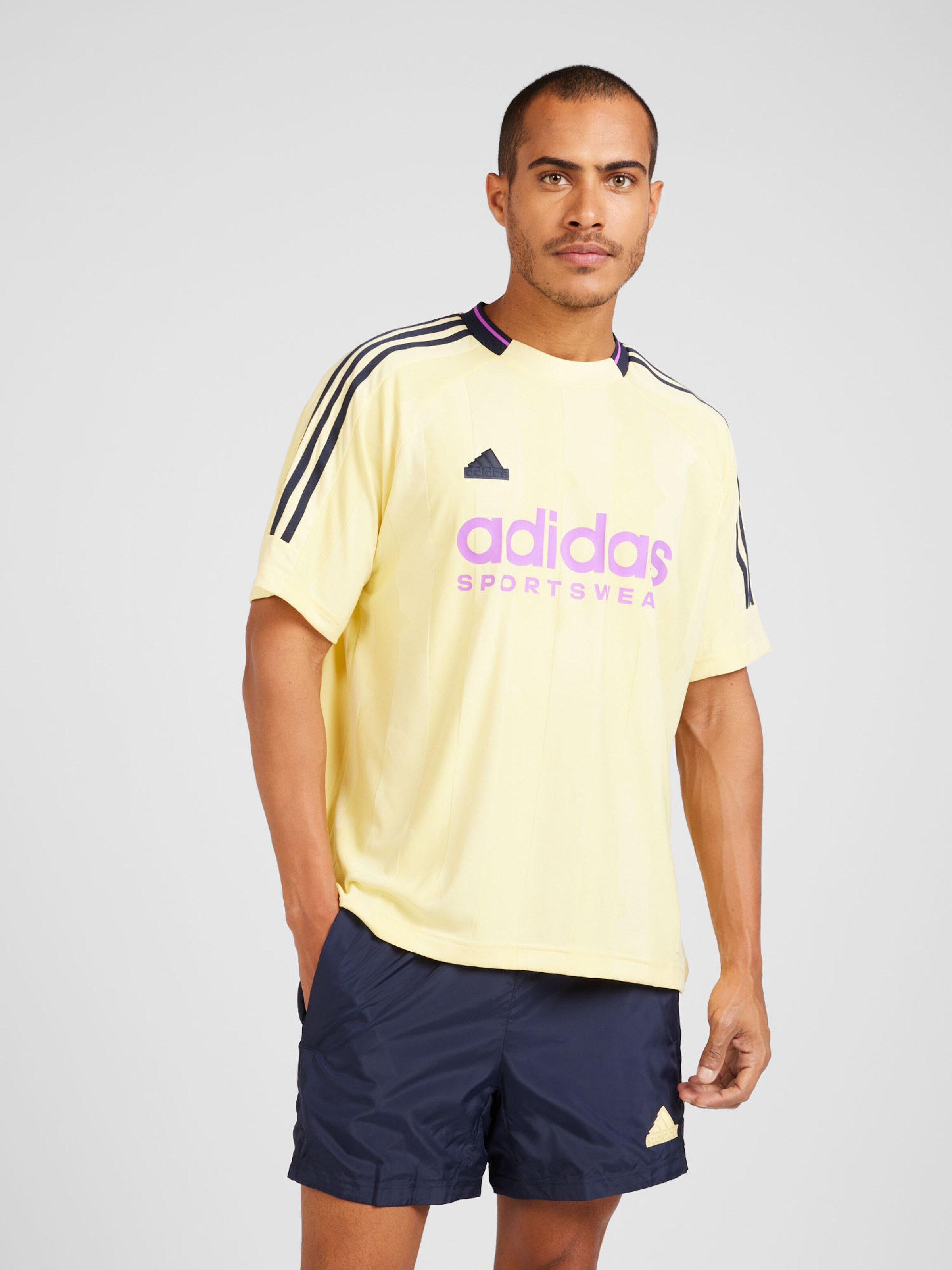 ADIDAS SPORTSWEAR Functioneel shirt TIRO in Geel Lichtgeel ABOUT YOU