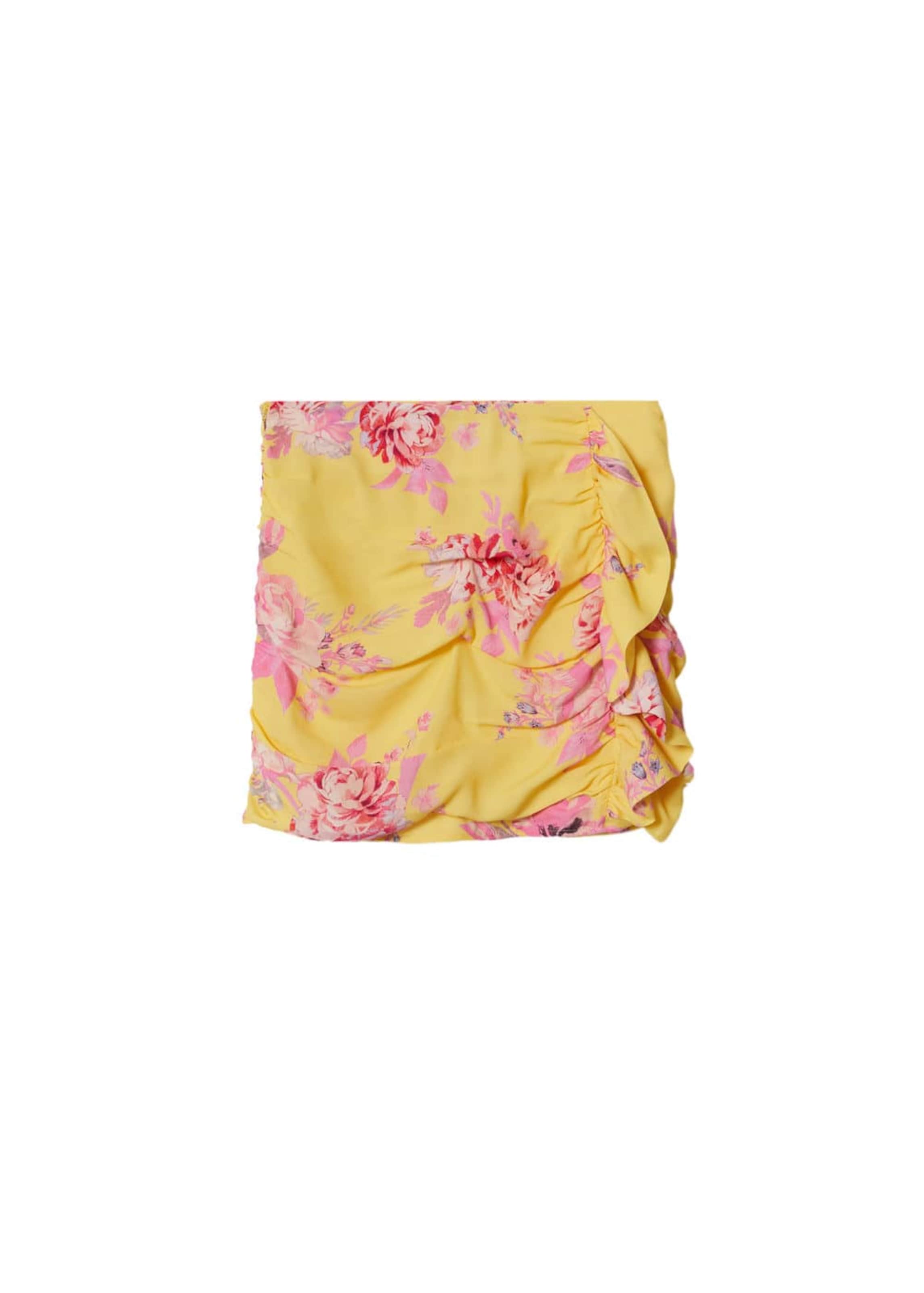MANGO Skirt 'Romance' in Yellow: front