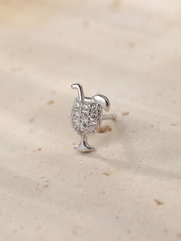 Hey Happiness - Pendientes 'Cheers Charm' en plata