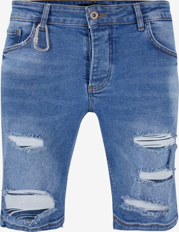 2Y Premium Regular Jeans in Blue: front