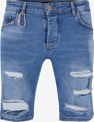 2Y Premium Regular Jeans in Blauw: voorkant