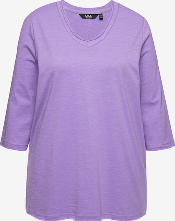 Ulla Popken Shirt in Purple: front