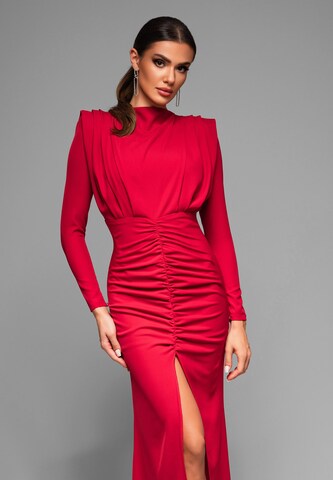 Ombre Avondjurk in Rood