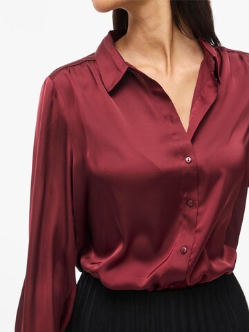 Camicia da donna 'VISofie' di VILA in rosso