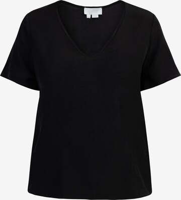 usha WHITE LABEL - Blusa em preto: frente