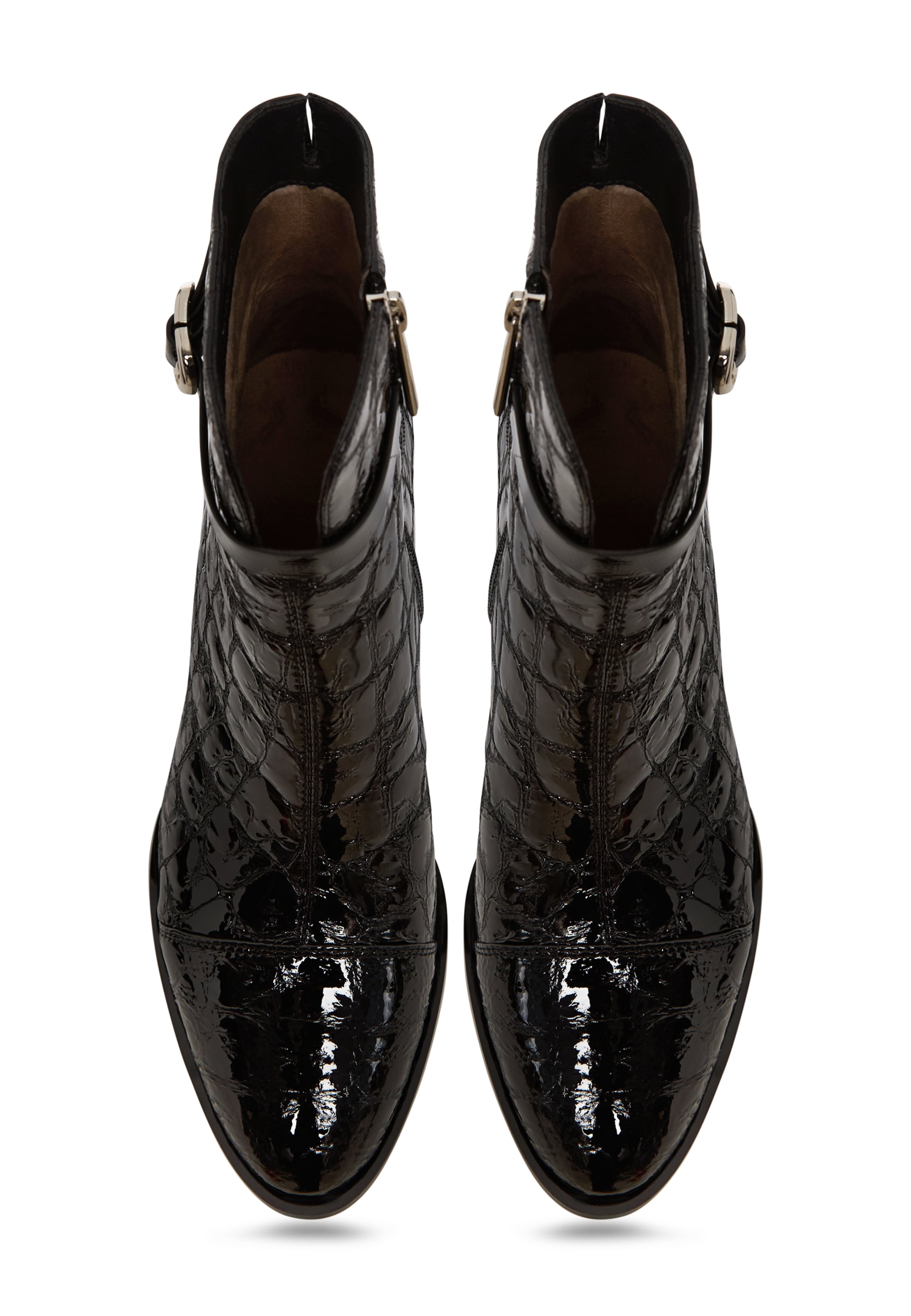 CESARE GASPARI Stiefelette in Schwarz