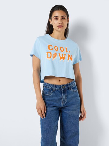 Noisy may T-Shirt 'FRAN' in Blau