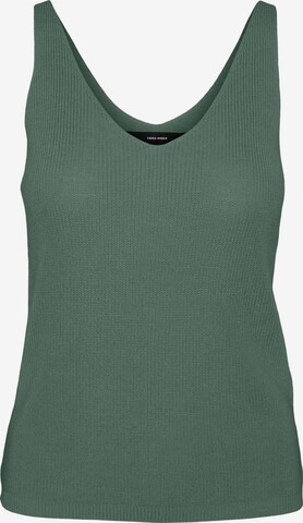 Top in maglia di VERO MODA in verde: frontale