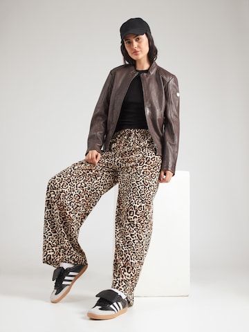 ABOUT YOU Широкий Штаны 'Luisa' в Коричневый